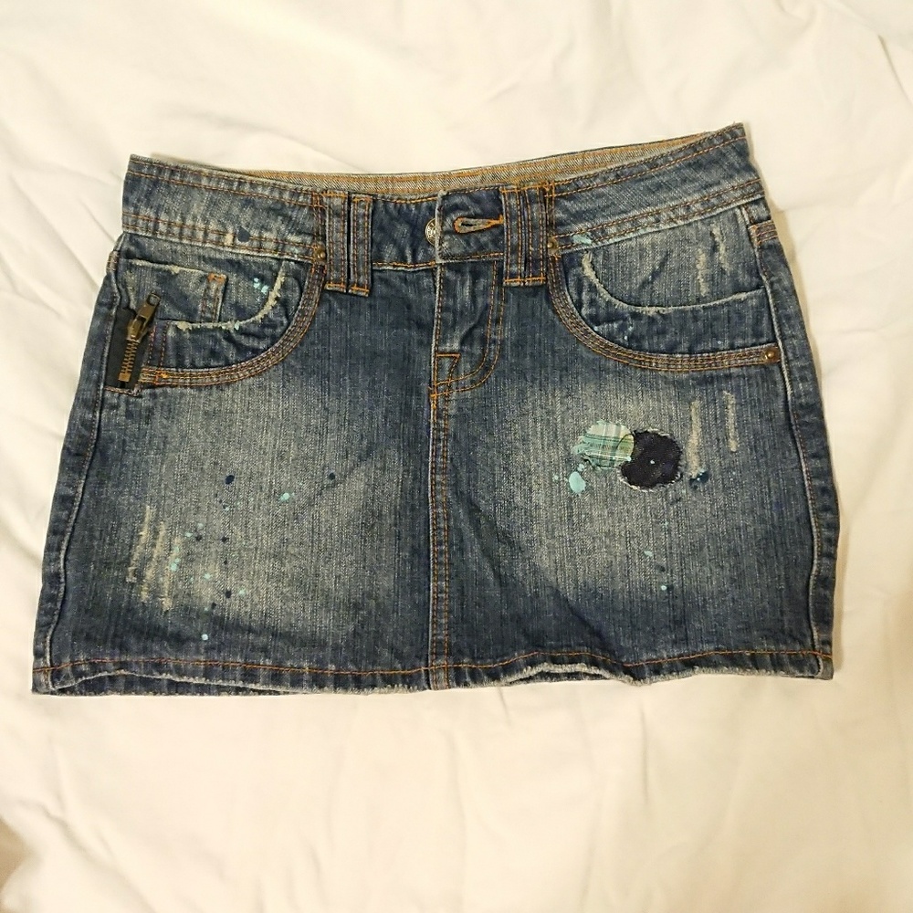 Rue 21 Denim Mini Skirt